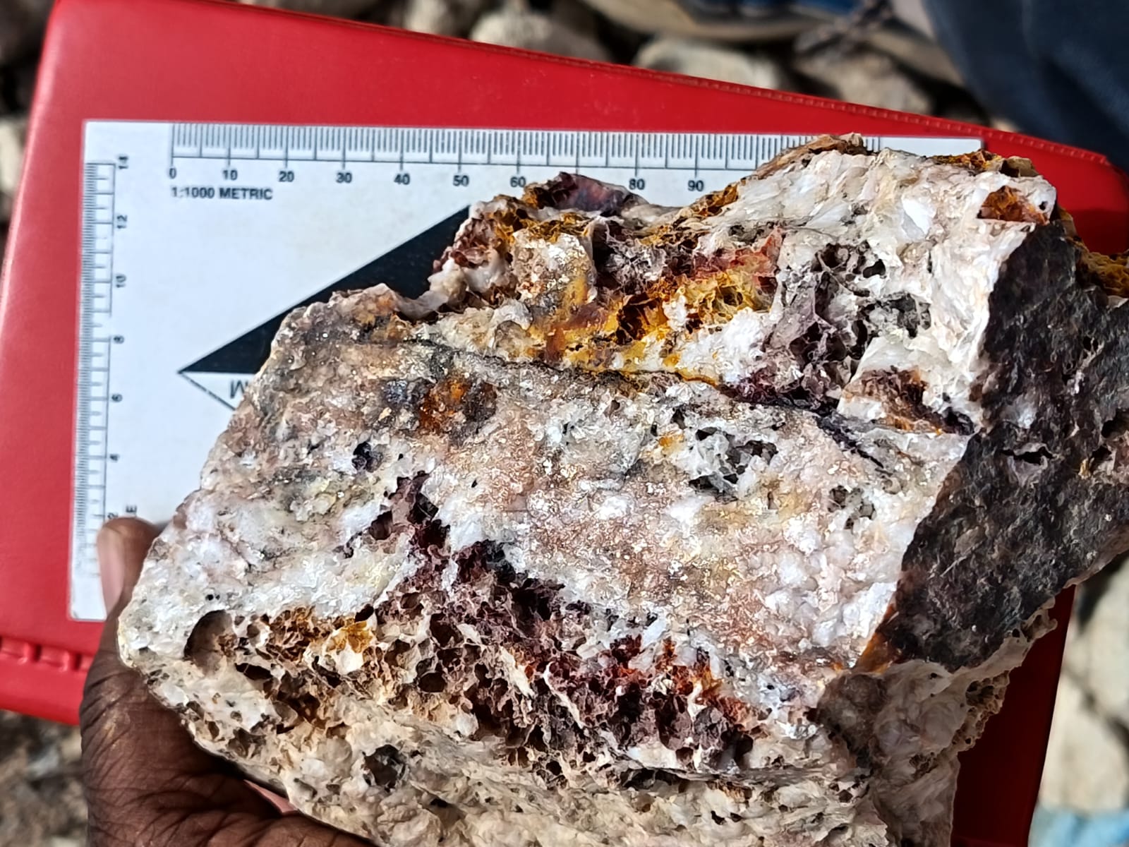 Iron ore sample