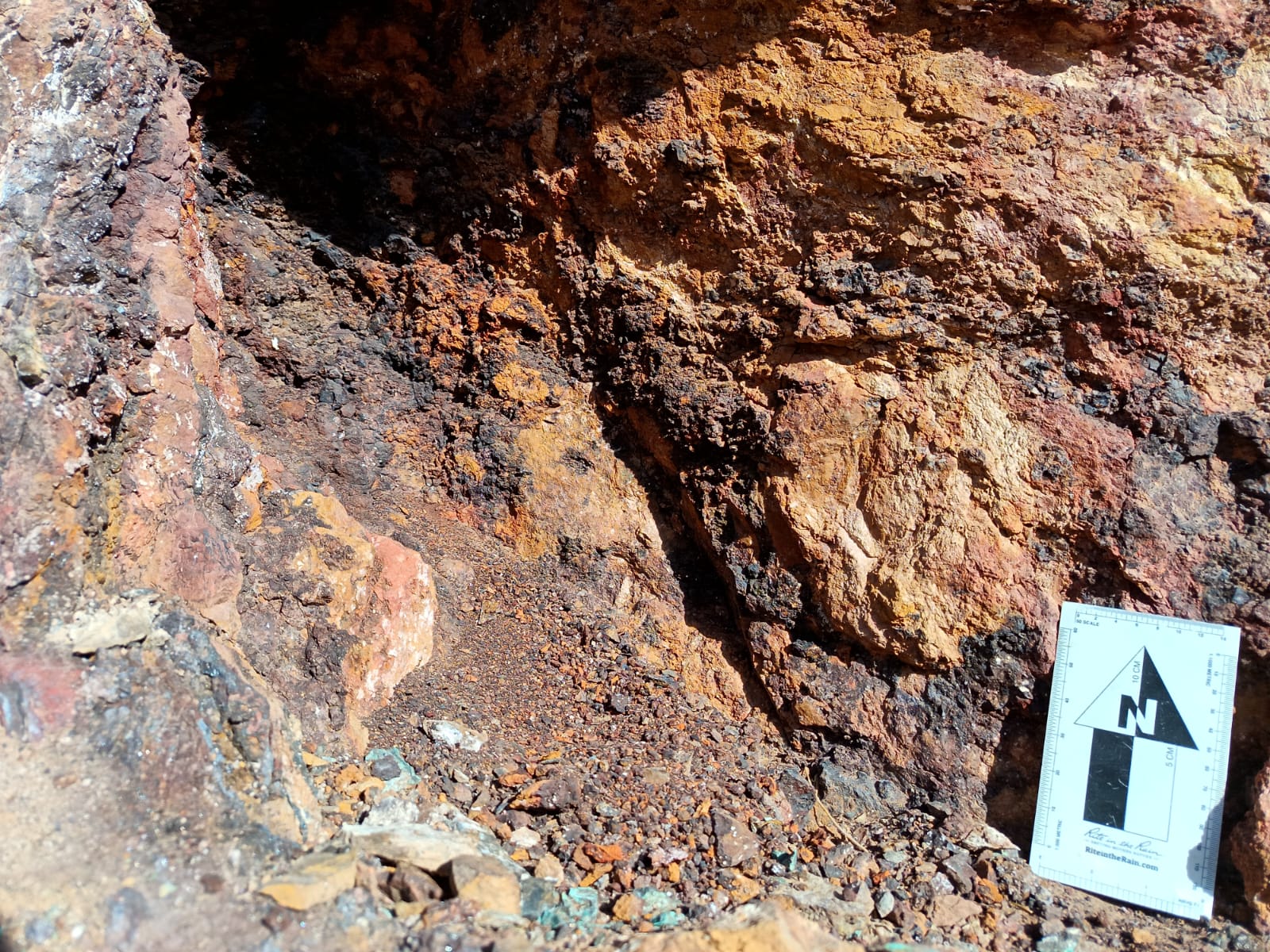 Iron oxide formation